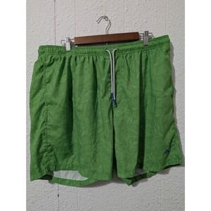 Tommy Bahama Swim Trunks, Green, 1xb, Summer, Water